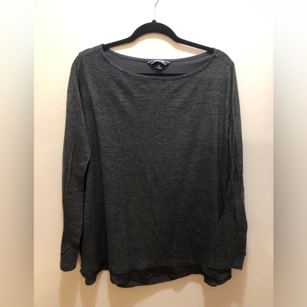 Lands' End Charcoal Women's Shirt